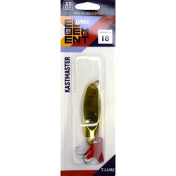 Блешня на хижака, коливна, ZEOX Kastmaster, вага 18г, колір Gold